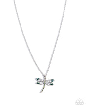 Load image into Gallery viewer, Dragonfly Debut Green Necklace