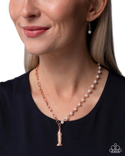 Load image into Gallery viewer, Paparazzi “Coastal Corporate” Copper Necklace Earring Set - Paparazzi Accessories