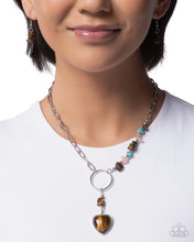 Load image into Gallery viewer, Swooning Sashay Brown Necklace