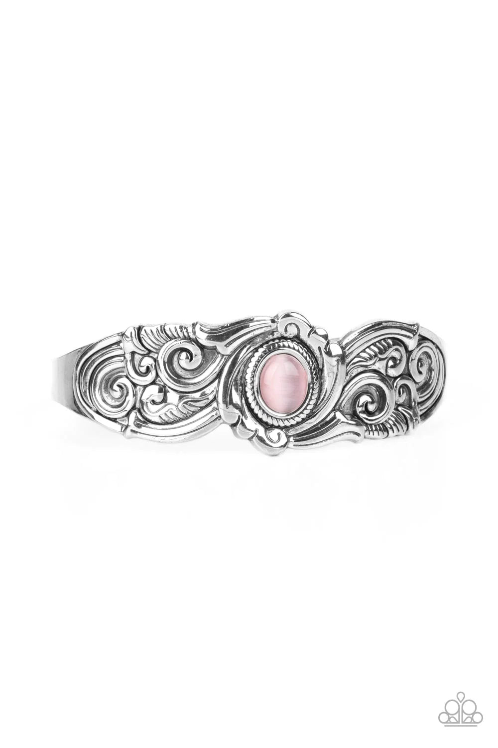 Paparazzi “Glowing Enchantment” Pink Cuff Bracelet