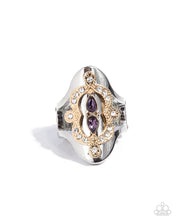 Load image into Gallery viewer, “Tiered Timeline” Purple Ring - Paparazzi