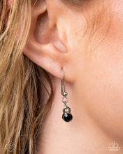 Load image into Gallery viewer, “Vicious Vibrancy” Black Necklace Earring Set - Paparazzi