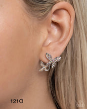 Load image into Gallery viewer, “Paparazzi Adorably Aerial” Orange Post Earrings - Paparazzi Accessories