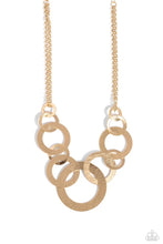 Load image into Gallery viewer, Paparazzi “Uptown Links” Gold Necklace Earring Set - Paparazzi Accessories