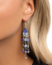 Load image into Gallery viewer, Paparazzi “Cascading Clarity” Blue Dangle Earrings - Paparazzi Accessories