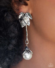 Load image into Gallery viewer, Paparazzi “Nod to the Classics” White Post Earrings - Paparazzi Accessories