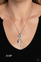 Load image into Gallery viewer, Paparazzi “Sleek Sophistication” Purple Necklace Earring Set - Paparazzi Accessories