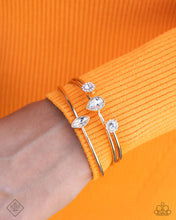 Load image into Gallery viewer, Paparazzi “Prolific Patron” Gold Cuff Bracelet Set - Paparazzi Accessories