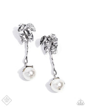 Load image into Gallery viewer, Paparazzi “Nod to the Classics” White Post Earrings - Paparazzi Accessories