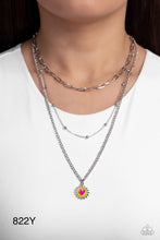 Load image into Gallery viewer, Paparazzi “Burning Love” Yellow Necklace Earring Set - Paparazzi Accessories