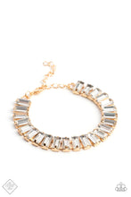 Load image into Gallery viewer, Paparazzi “Darling Debutante” Gold Adjustable Clasp Bracelet - Paparazzi Accessories