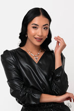 Load image into Gallery viewer, Paparazzi “Fetchingly Fierce” Gold Necklace Earring Set - Paparazzi Accessories