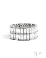 Load image into Gallery viewer, Paparazzi “Ambitious Arrangement” Zi Collection White Bracelet - Paparazzi Accessories