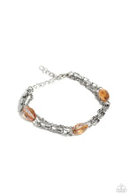 Load image into Gallery viewer, Paparazzi “Business Brunch” Orange Adjustable Clasp Bracelet - Paparazzi Accessories