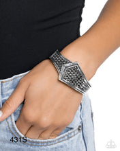 Load image into Gallery viewer, “Order of the Arrow” Silver Hinge Bracelet - Paparazzi