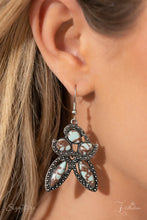 Load image into Gallery viewer, “The April Zi Collection” Blue Necklace Earring Set - Paparazzi Accessories