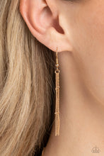 Load image into Gallery viewer, Paparazzi “Mama MVP” Gold Necklace Earring Set