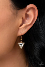 Load image into Gallery viewer, Paparazzi “Fetchingly Fierce” Gold Necklace Earring Set - Paparazzi Accessories