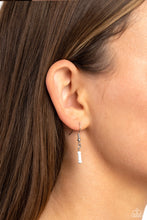 Load image into Gallery viewer, Paparazzi “Smiling Showdown” White Necklace Earring Set - Paparazzi Accessories