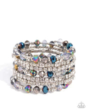 Load image into Gallery viewer, Paparazzi “Sizzling Stack” Multi Coil Wrap Bracelet - Paparazzi Accessories