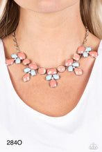 Load image into Gallery viewer, Paparazzi “Midsummer Meadow” Orange Necklace Earrings - Paparazzi Accessories