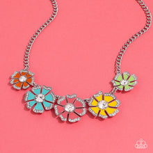 Load image into Gallery viewer, Paparazzi “Playful Posies” Multi Necklace Earring Set - Paparazzi Accessories