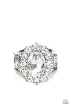 Load image into Gallery viewer, Paparazzi “Moxie Magic” White Stretch Ring