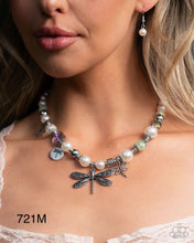 Load image into Gallery viewer, Paparazzi “Dragonfly Delight” Multi Necklace Earring Set - Paparazzi Accessories