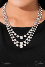 Load image into Gallery viewer, Paparazzi “The Dana” Zi Collection White Necklace Earring Set - Paparazzi Accessories