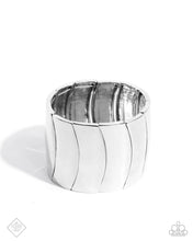 Load image into Gallery viewer, Paparazzi Vintage “Crusading Celebrity” Silver Stretch Bracelet - Paparazzi Accessories
