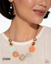 Load image into Gallery viewer, Paparazzi “Garden Gesture” Multi Necklace Earring Set - Paparazzi Accessories