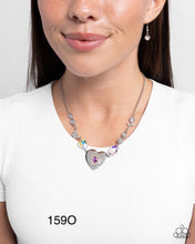 Load image into Gallery viewer, Paparazzi “Motivated Medley” Orange Necklace Earring Set - Paparazzi Accessories