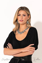 Load image into Gallery viewer, “The April Zi Collection” Blue Necklace Earring Set - Paparazzi Accessories