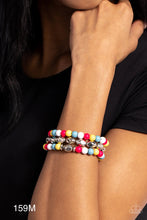 Load image into Gallery viewer, Paparazzi “The Candy Man Can” Multi Stretch Bracelet Set
