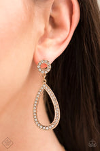 Load image into Gallery viewer, Paparazzi “Regal Revival” Gold Post Earrings - Paparazzi Accessories