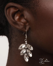 Load image into Gallery viewer, Paparazzi “Poised” 2025 Zi Collection Silver Necklace Earring Set - Paparazzi Accessories