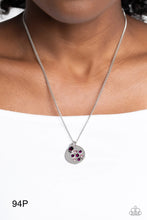 Load image into Gallery viewer, Paparazzi “Dandelion Delights” Purple Necklace Earring Set - Paparazzi Accessories