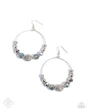 Load image into Gallery viewer, Paparazzi “Ignited Intent” Silver Dangle Earrings -Paparazzi Accessories