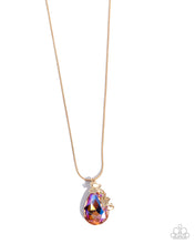 Load image into Gallery viewer, Paparazzi “Teardrop Transformation” Orange Necklace Earring Set - Paparazzi Accessories