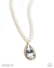 Load image into Gallery viewer, Paparazzi “Prettily Poised” Gold Necklace Earring Set - Paparazzi Accessories