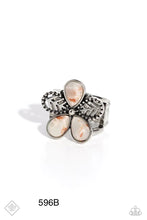 Load image into Gallery viewer, Paparazzi “Free-Spirited Formal” Blue Stretch Ring - Paparazzi Accessories
