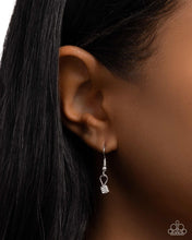 Load image into Gallery viewer, Paparazzi “Layered Legato” Silver Necklace Earring Set - Paparazzi Accessories