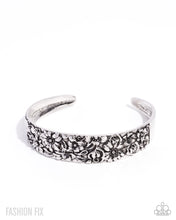 Load image into Gallery viewer, Paparazzi “Abundantly Antiqued” Silver Cuff Bracelet - Paparazzi Accessories