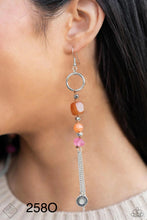 Load image into Gallery viewer, Paparazzi “Gardening Gesture” Orange Dangle Earrings - Paparazzi Accessories