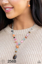 Load image into Gallery viewer, Paparazzi “Garden Party Prize” Brown Necklace Earring Set - Paparazzi Accessories