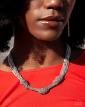 Load image into Gallery viewer, Paparazzi Copious Command Silver Necklace