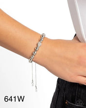 Load image into Gallery viewer, Paparazzi “Slow and READY” White Adjustable Bracelet - Paparazzi Accessories