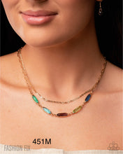 Load image into Gallery viewer, Paparazzi “Tailored Theme” Multi Necklace Earring Set - Paparazzi Accessories