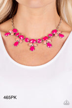 Load image into Gallery viewer, Paparazzi “Midsummer Meadow” Pink Necklace Earring Set - Paparazzi Accessories