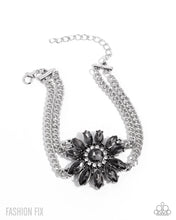 Load image into Gallery viewer, Paparazzi “Edge Elegance” Silver Adjustable Clasp Bracelet - Paparazzi Accessories